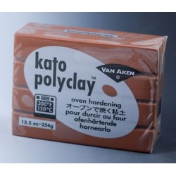 Kato Polyclay 354γρ. Καφέ